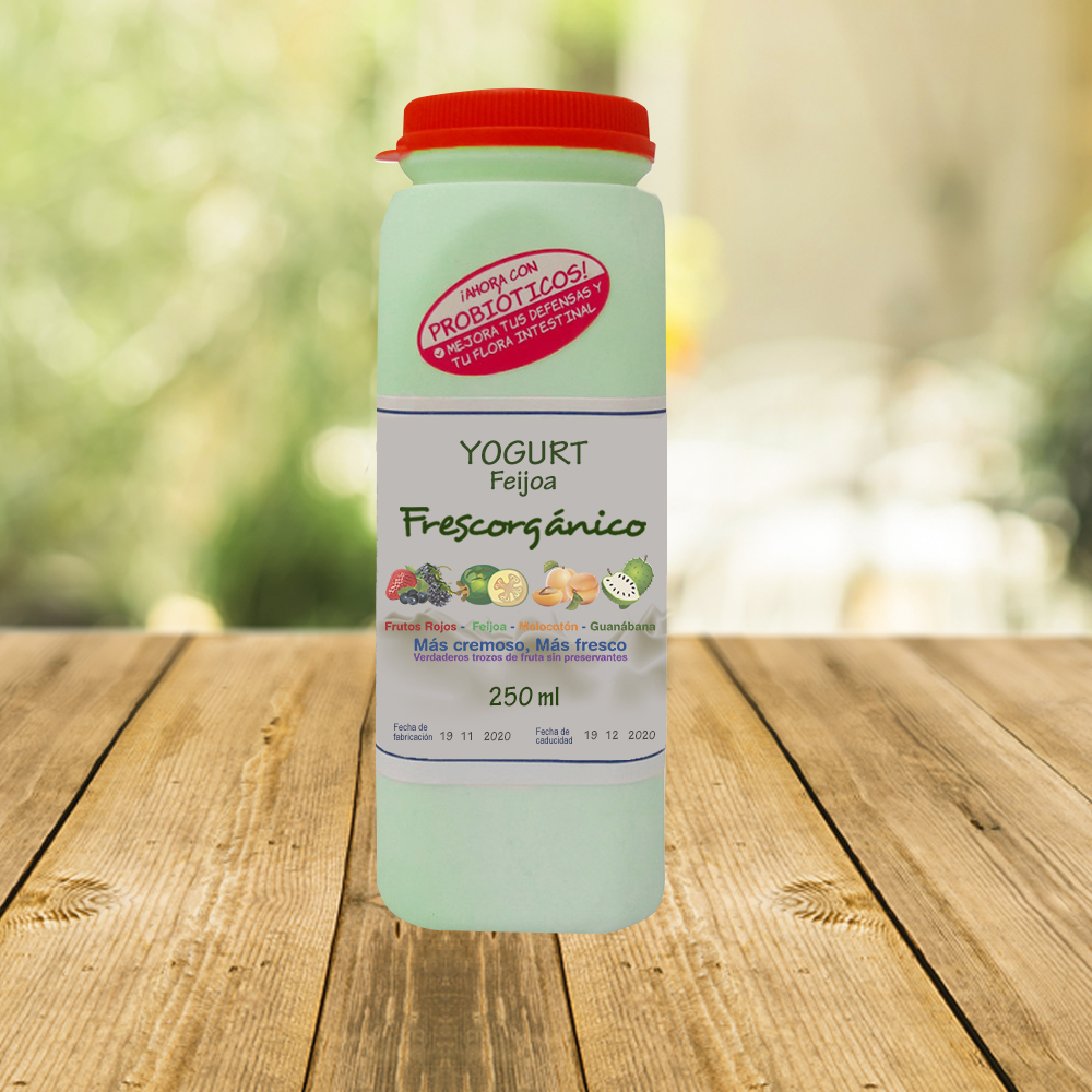 Comprar Yogurt de Feijoa 250 ml - Granja Frescorganico Colombia