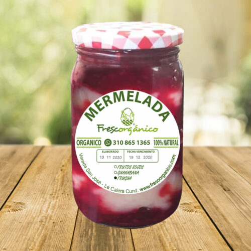 Comprar Mermelada de Frugua Frescorgánico - 100% Natural y Artesanal