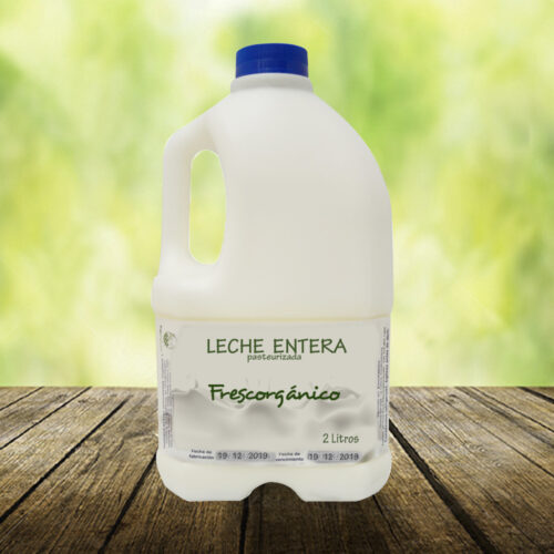 Leche Cruda Entera Natural de Vaca Recien Ordeñada en Colombia - Granja Frescorganico