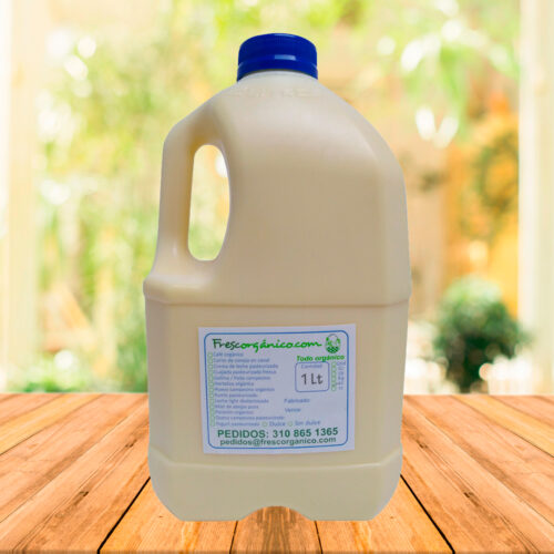 Yogurt Orgánico de Leche de Cabra Frescorgánico 1 Litro - Natural, Artesanal y Saludable