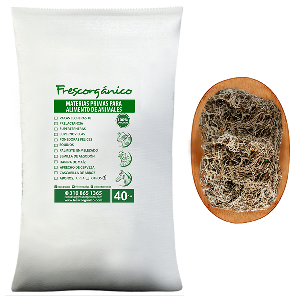 Afrecho de cerveza como suplemento nutricional para animales de granja. Compra en Frescorgánico, Colombia.