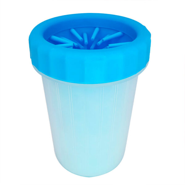Limpiador-Paw-Azul-L-1024-px-All-Imports Limpiador de Patas para Perros raza pequeña y Gatos Portátil Lavable con Cerdas de Silicona