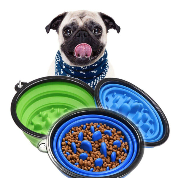 Plato-Guapa-modelo-x1000 Plato Plegable Comida Lenta para Perros – Silicona Antiansiedad